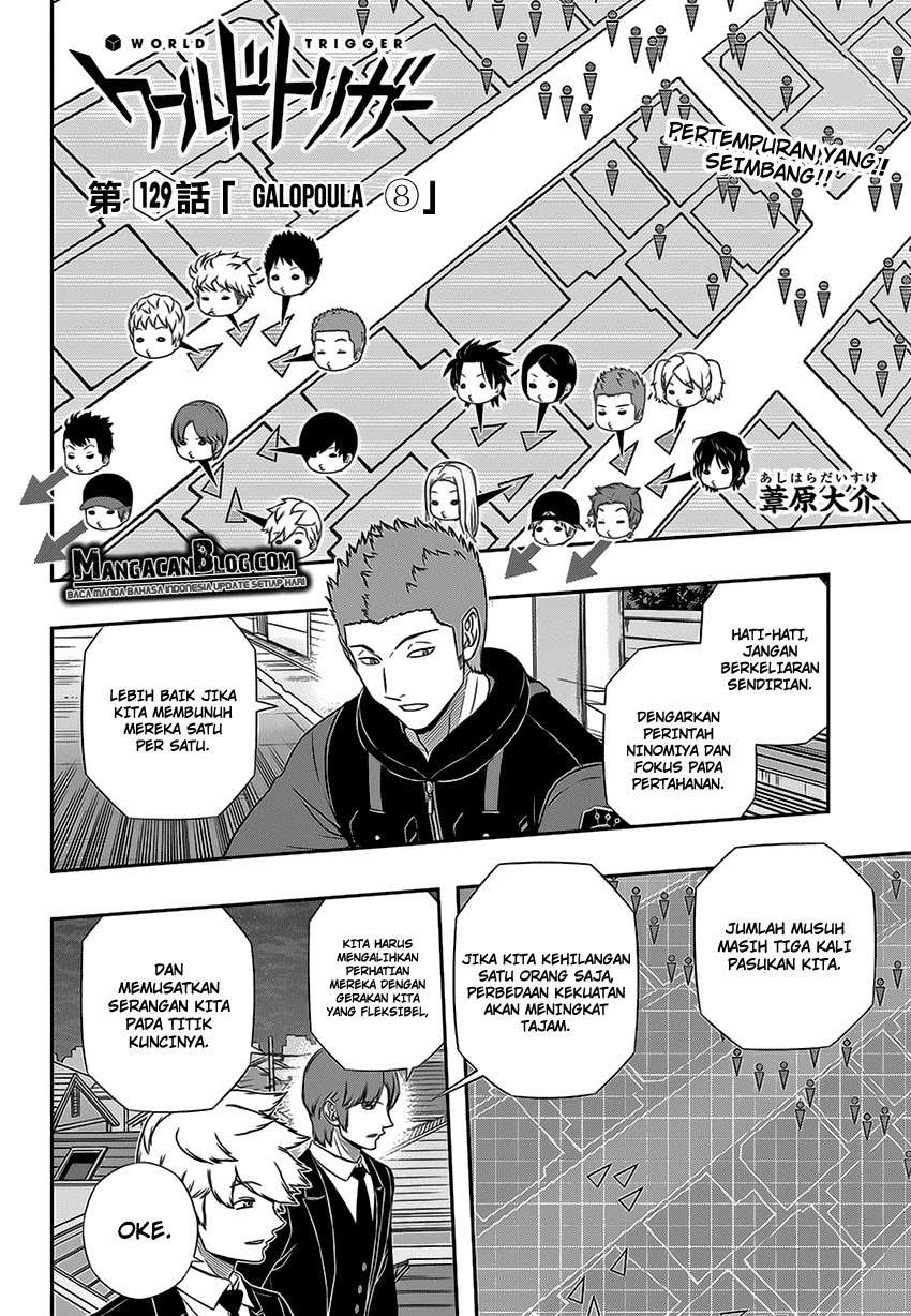 World Trigger Chapter 129 - halaman 3