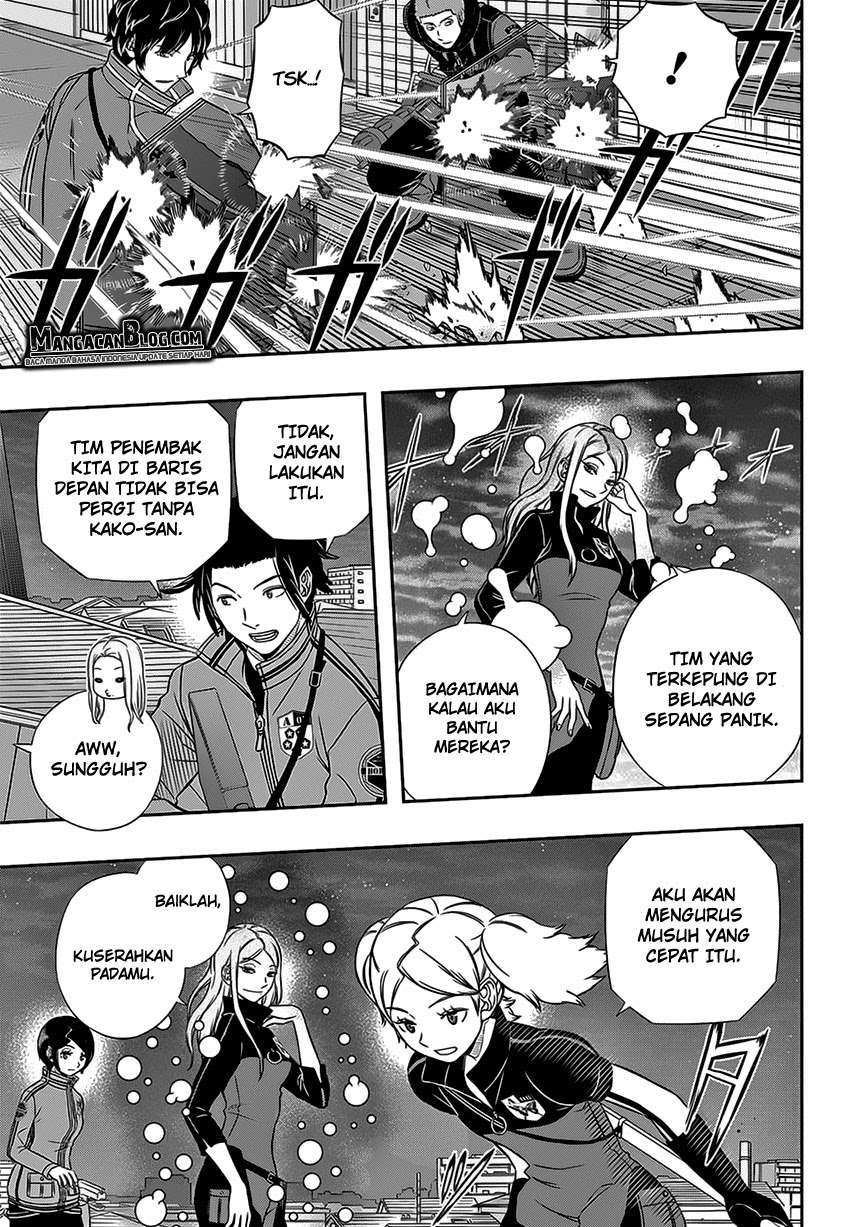 World Trigger Chapter 129 - halaman 8