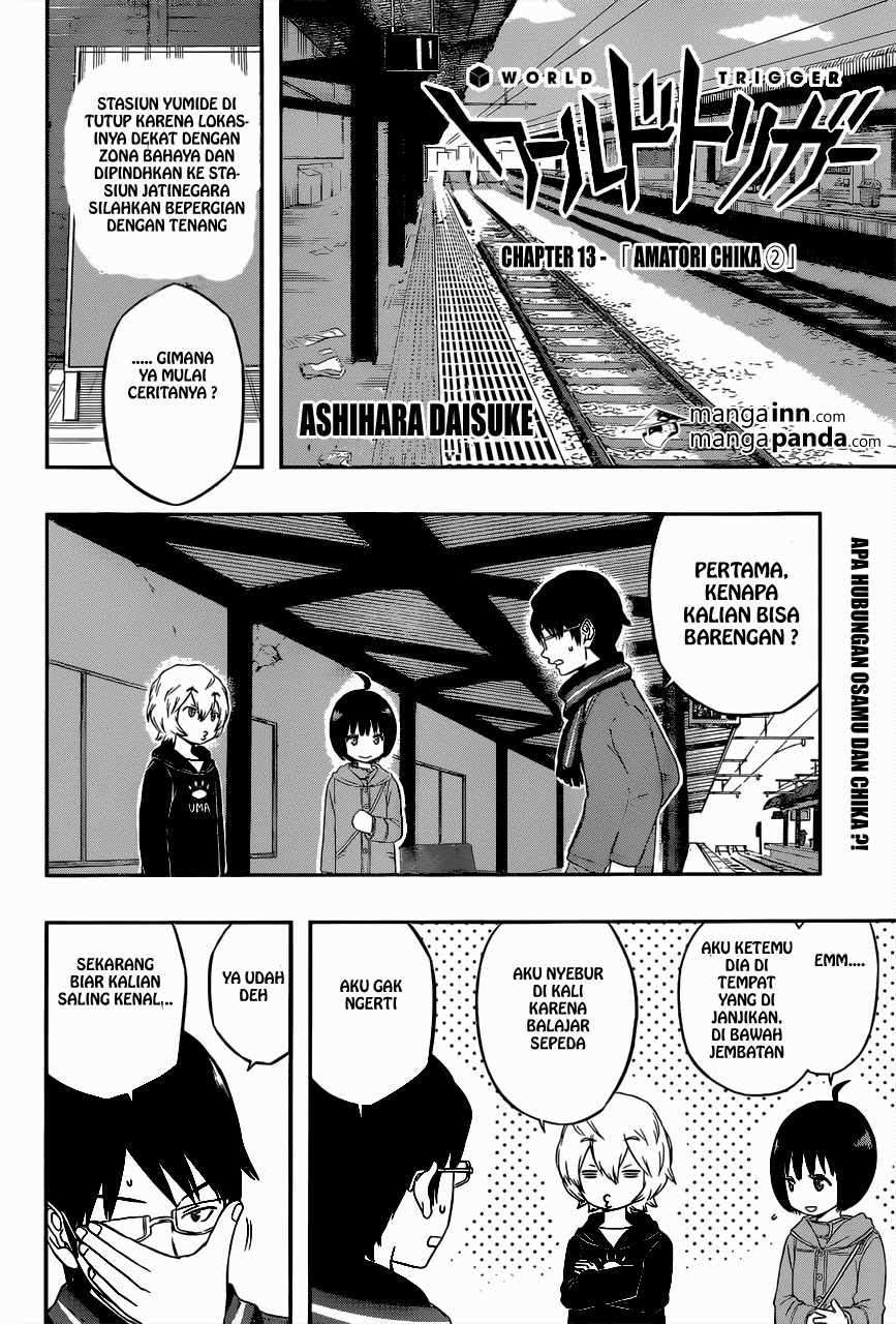 World Trigger Chapter 13 - halaman 3