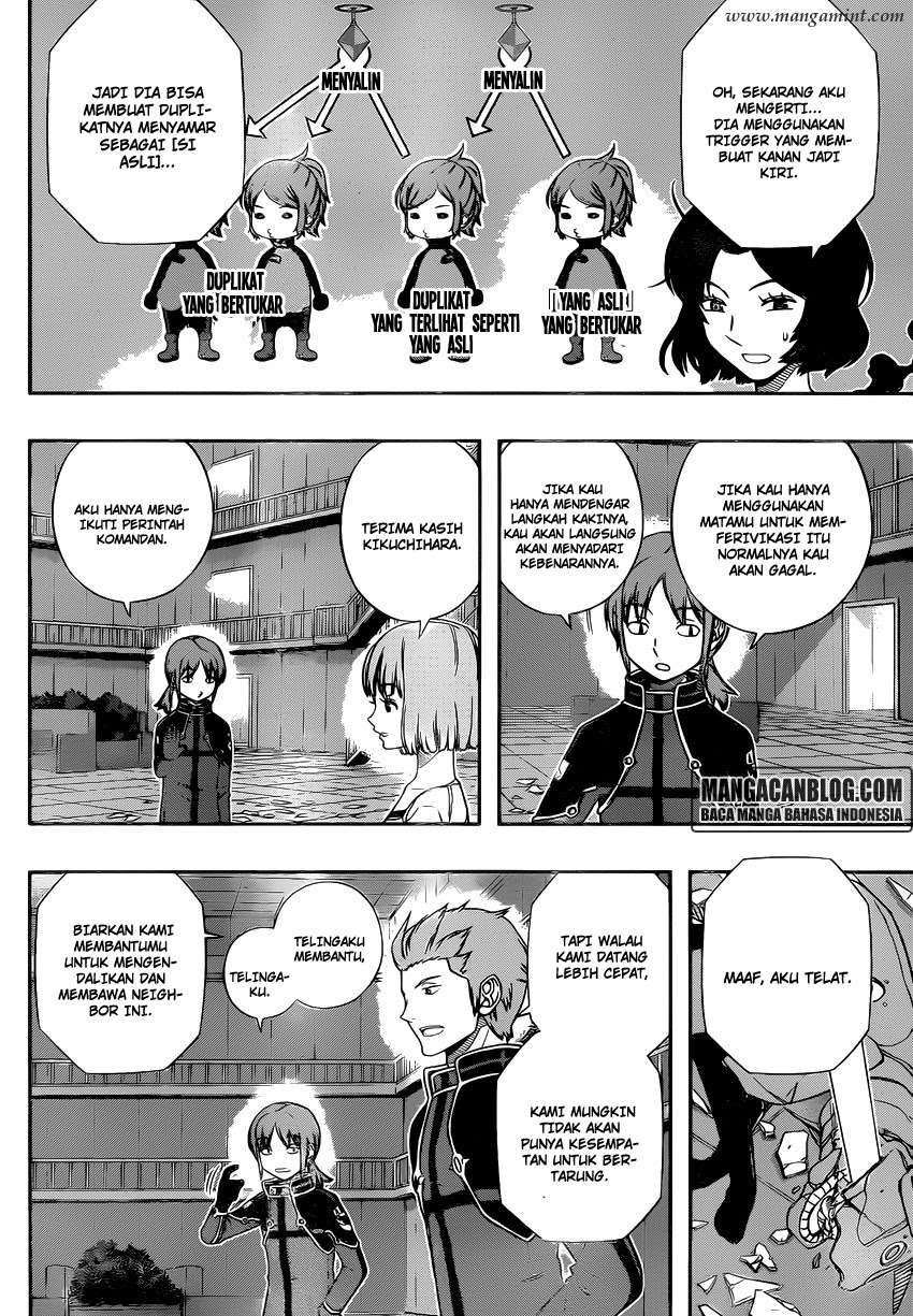 World Trigger Chapter 130 - halaman 17