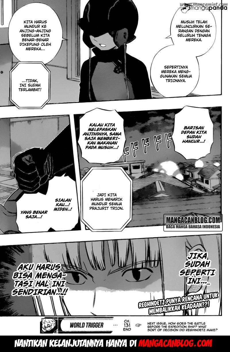 World Trigger Chapter 131 - halaman 18