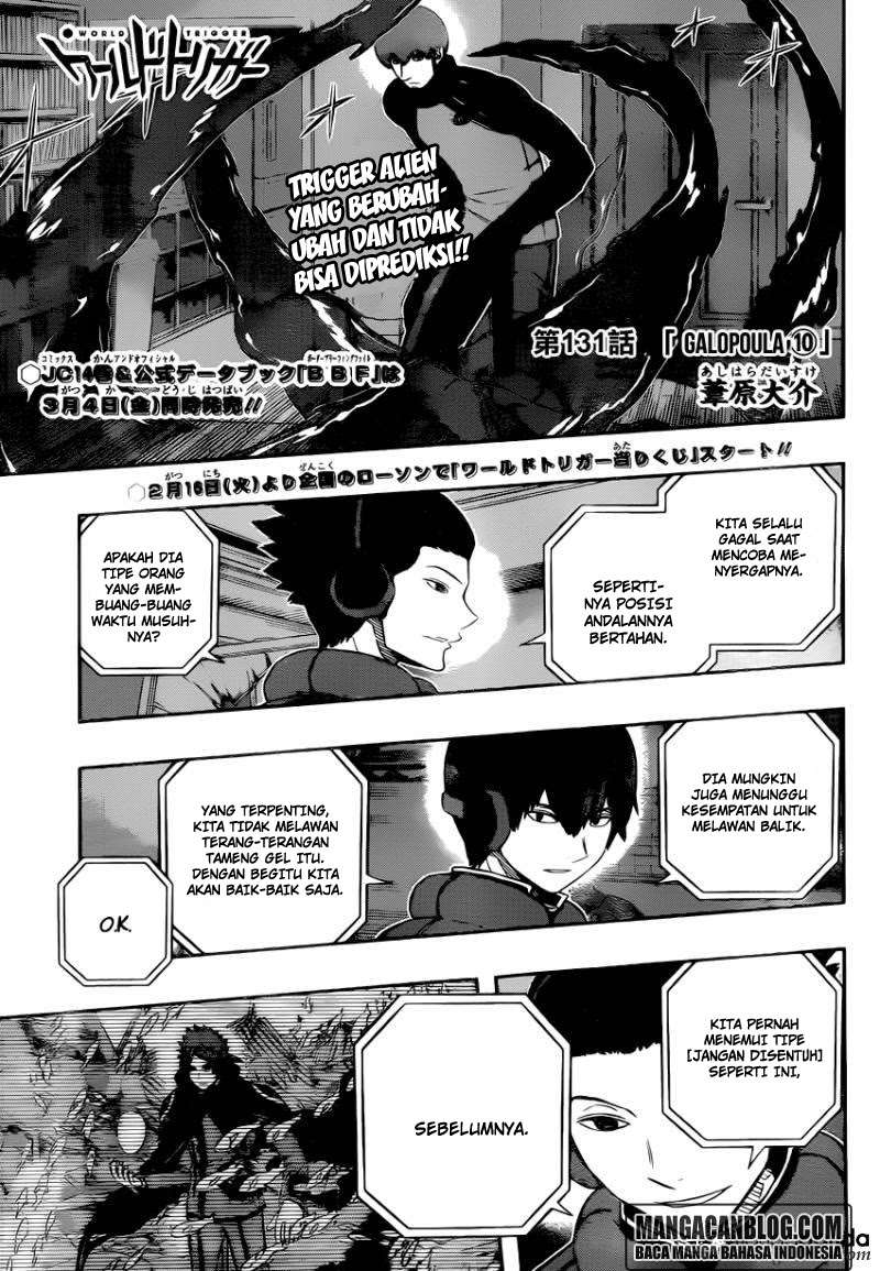 World Trigger Chapter 131 - halaman 3
