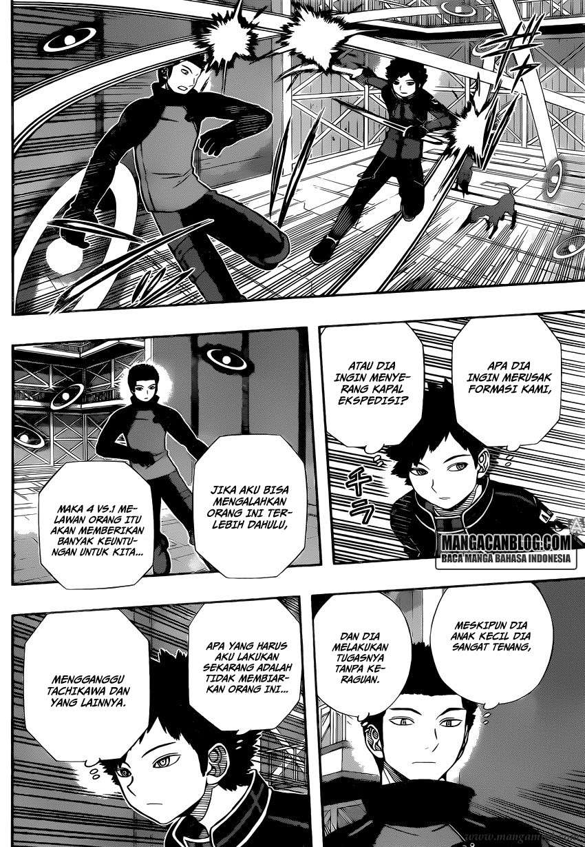 World Trigger Chapter 132 - halaman 18