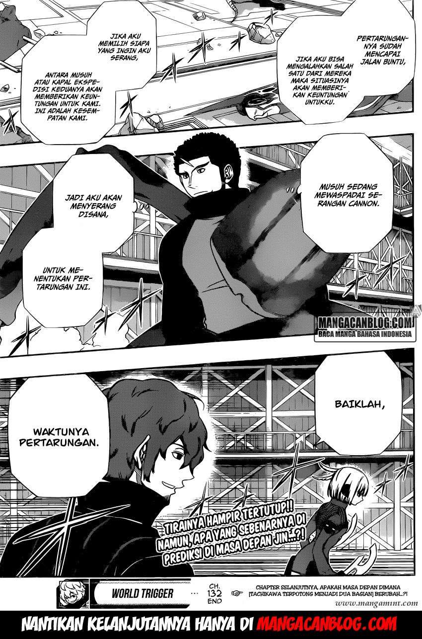 World Trigger Chapter 132 - halaman 19