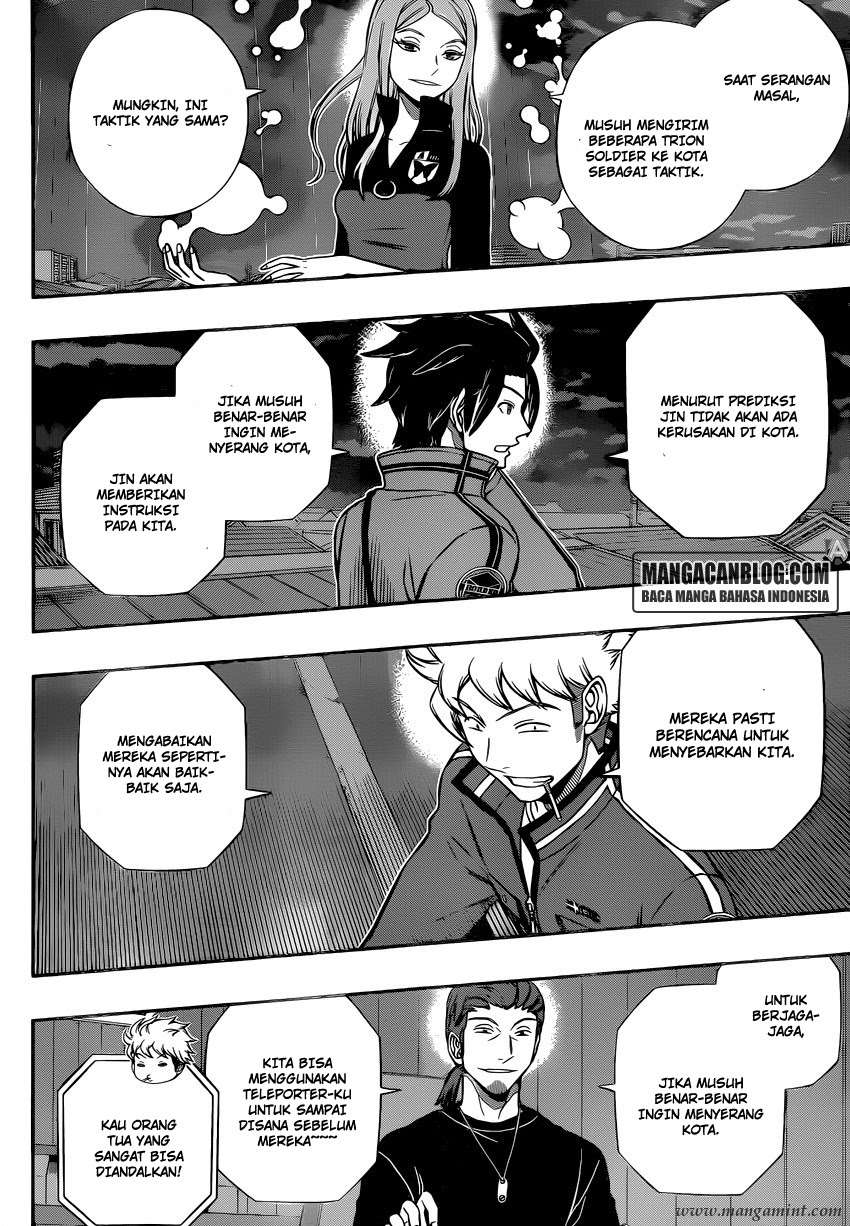World Trigger Chapter 132 - halaman 4