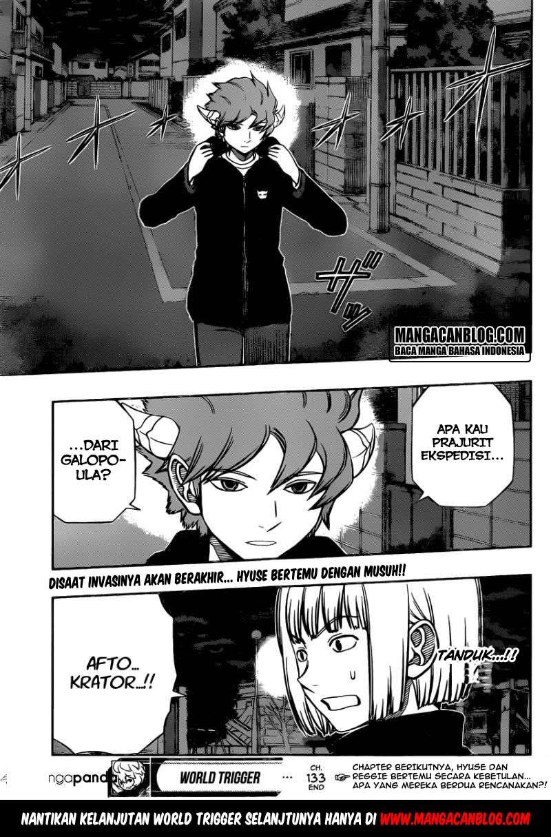 World Trigger Chapter 133 - halaman 18