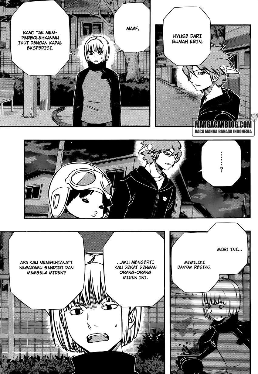 World Trigger Chapter 134 - halaman 17