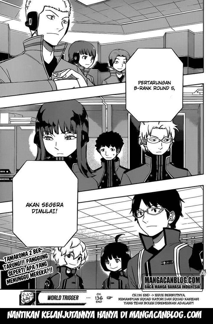 World Trigger Chapter 136 - halaman 19