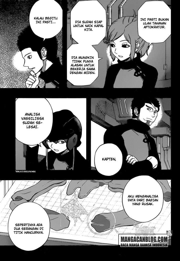 World Trigger Chapter 136 - halaman 9