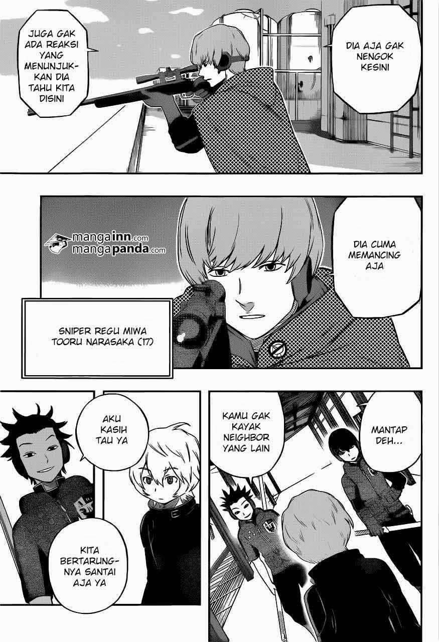 World Trigger Chapter 14 - halaman 14