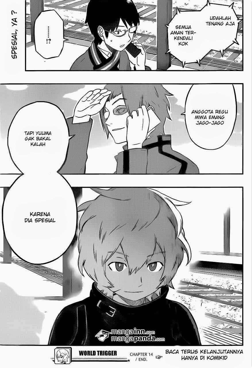 World Trigger Chapter 14 - halaman 19