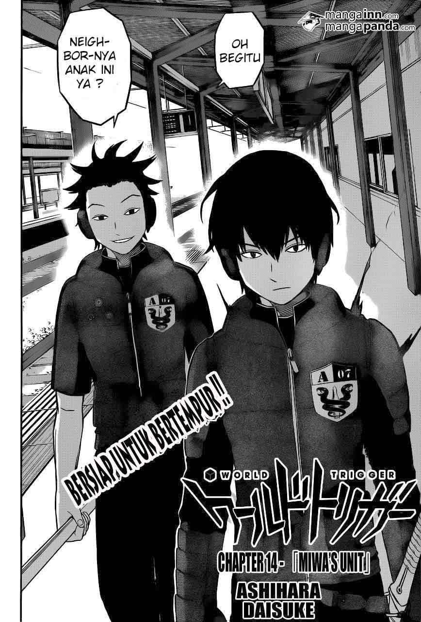 World Trigger Chapter 14 - halaman 3
