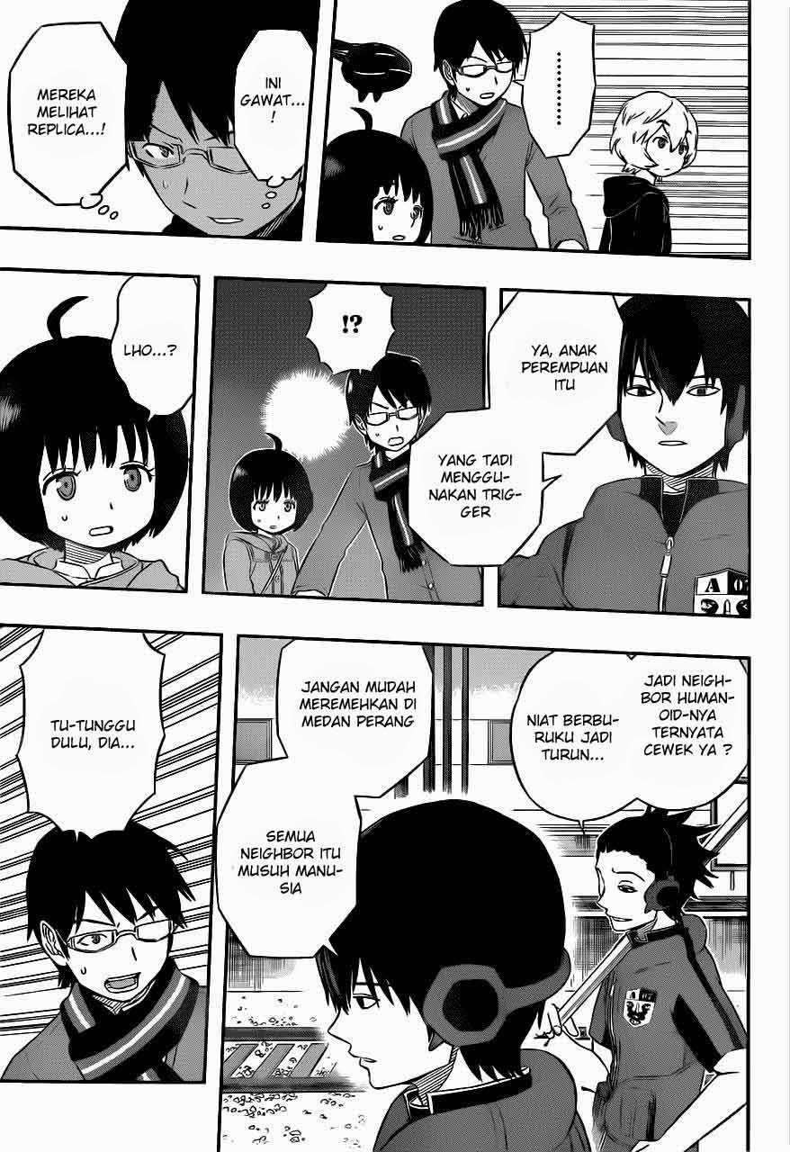 World Trigger Chapter 14 - halaman 4
