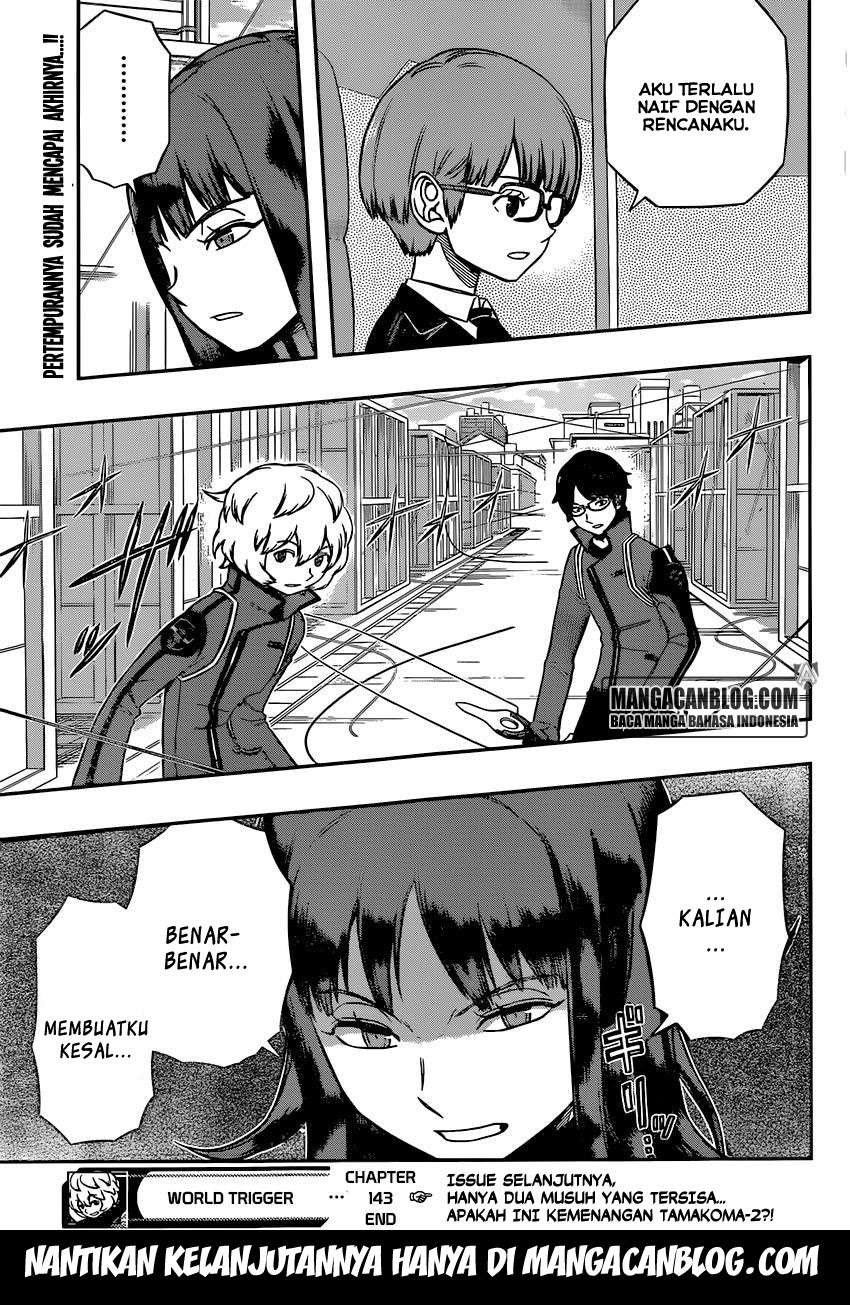 World Trigger Chapter 143 - halaman 19