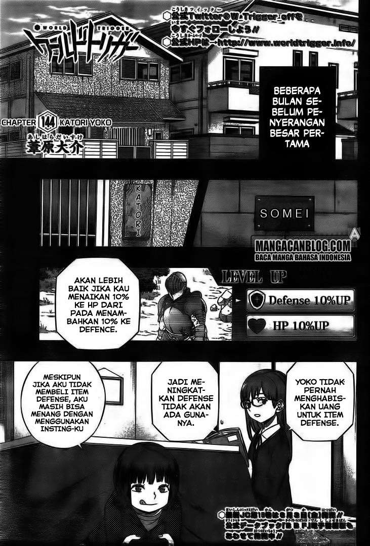 World Trigger Chapter 144 - halaman 1