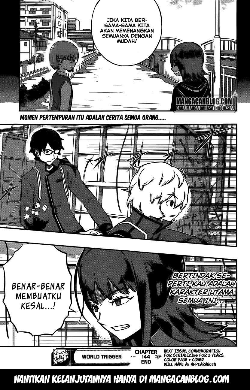 World Trigger Chapter 144 - halaman 18