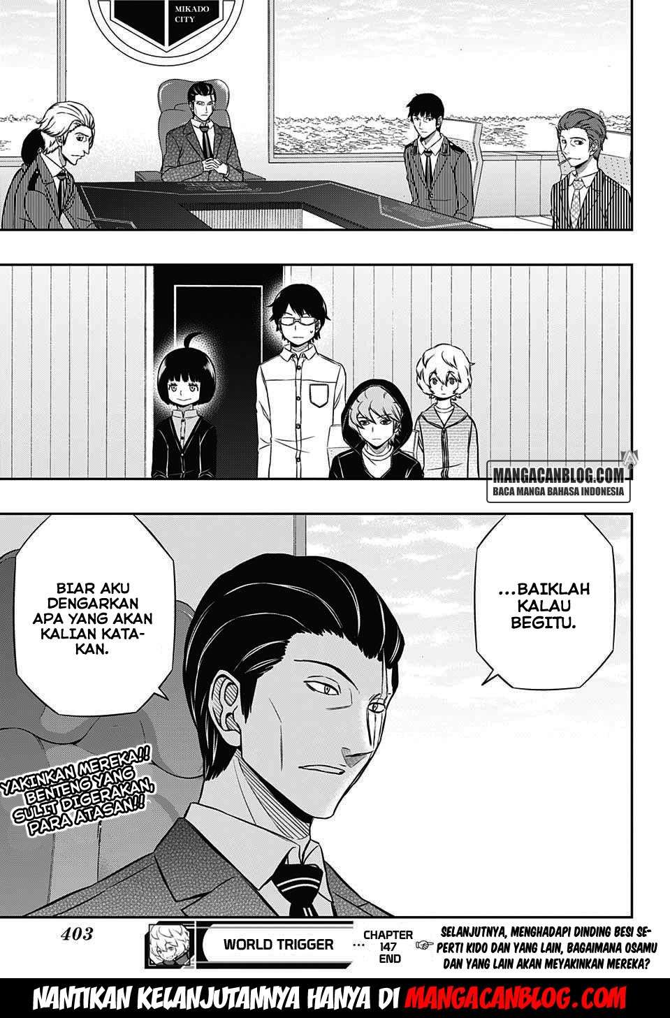 World Trigger Chapter 147 - halaman 19