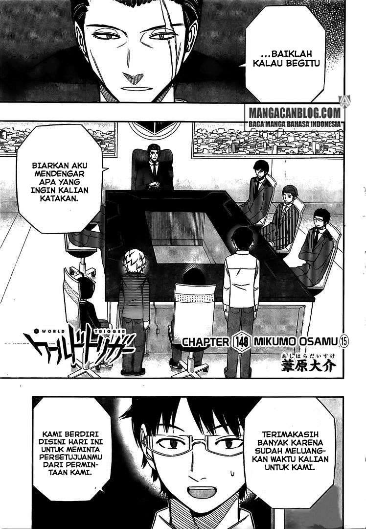 World Trigger Chapter 148 - halaman 3
