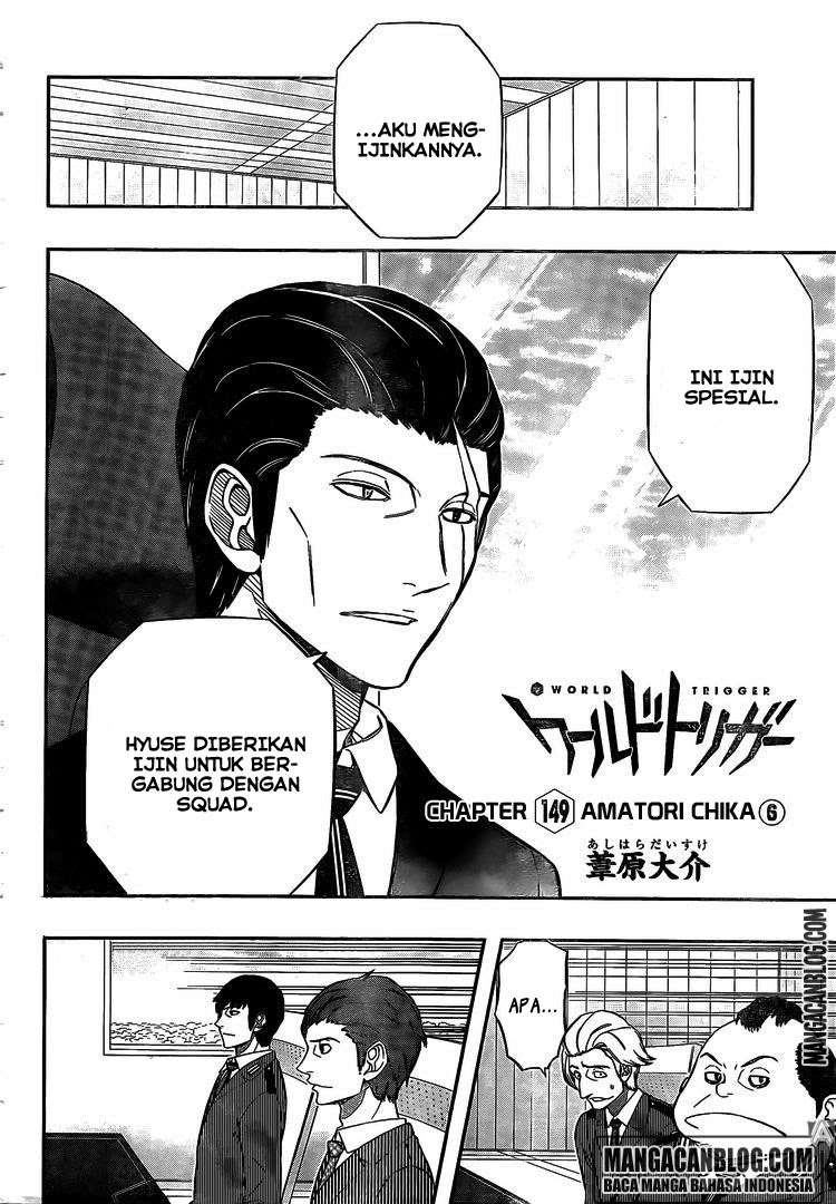 World Trigger Chapter 149 - halaman 2