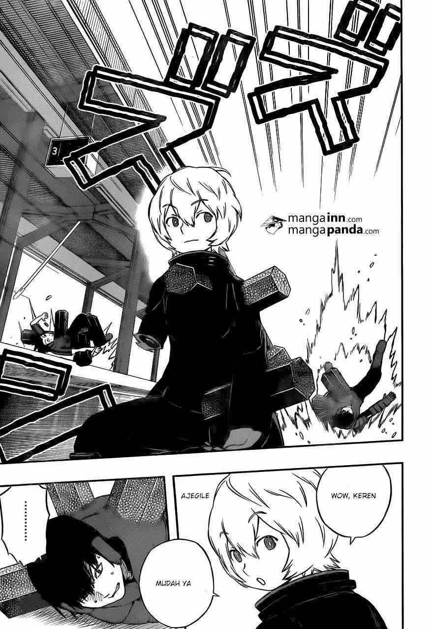World Trigger Chapter 15 - halaman 17