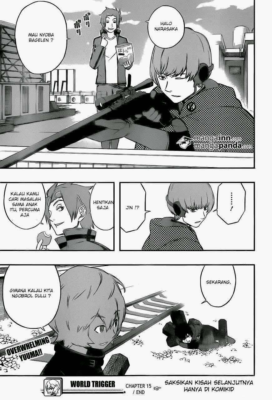World Trigger Chapter 15 - halaman 19