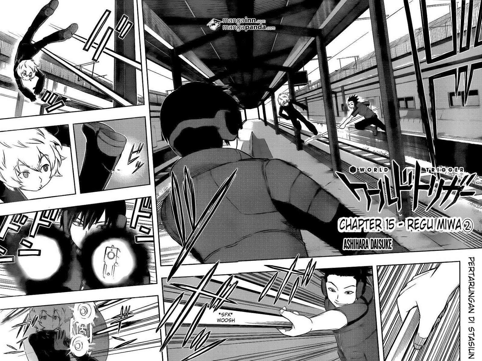 World Trigger Chapter 15 - halaman 3