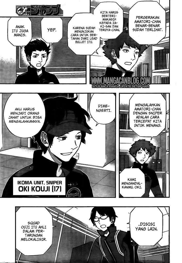World Trigger Chapter 150 - halaman 15