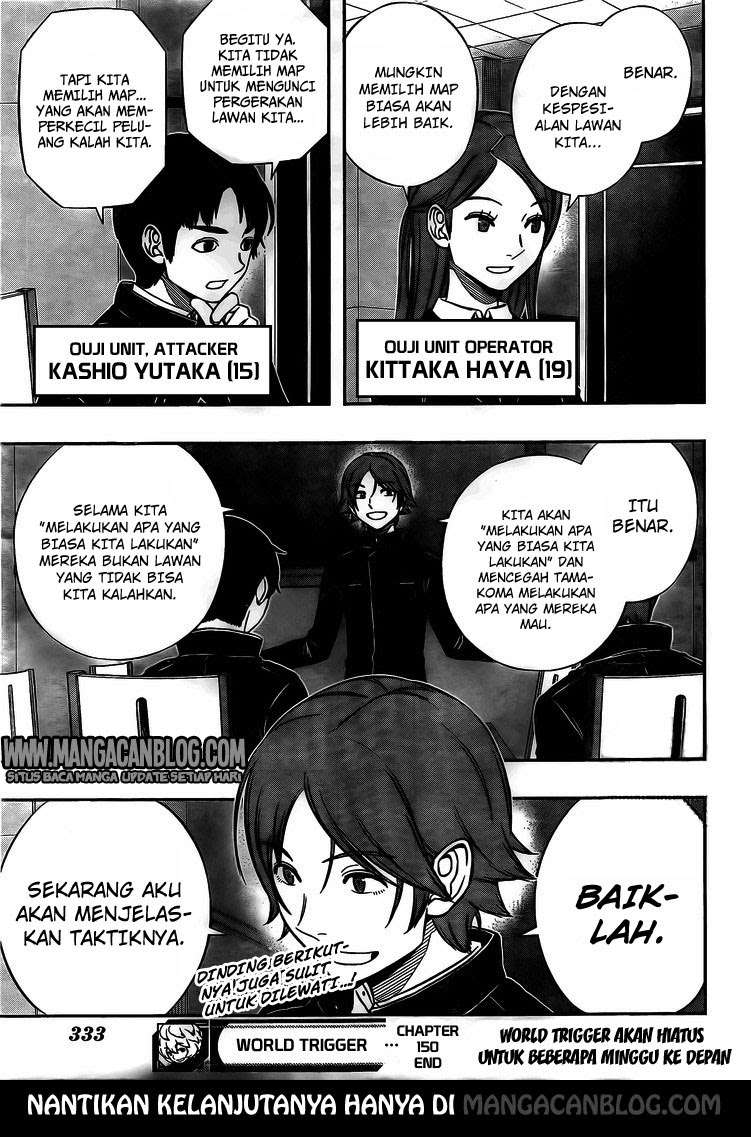 World Trigger Chapter 150 - halaman 19