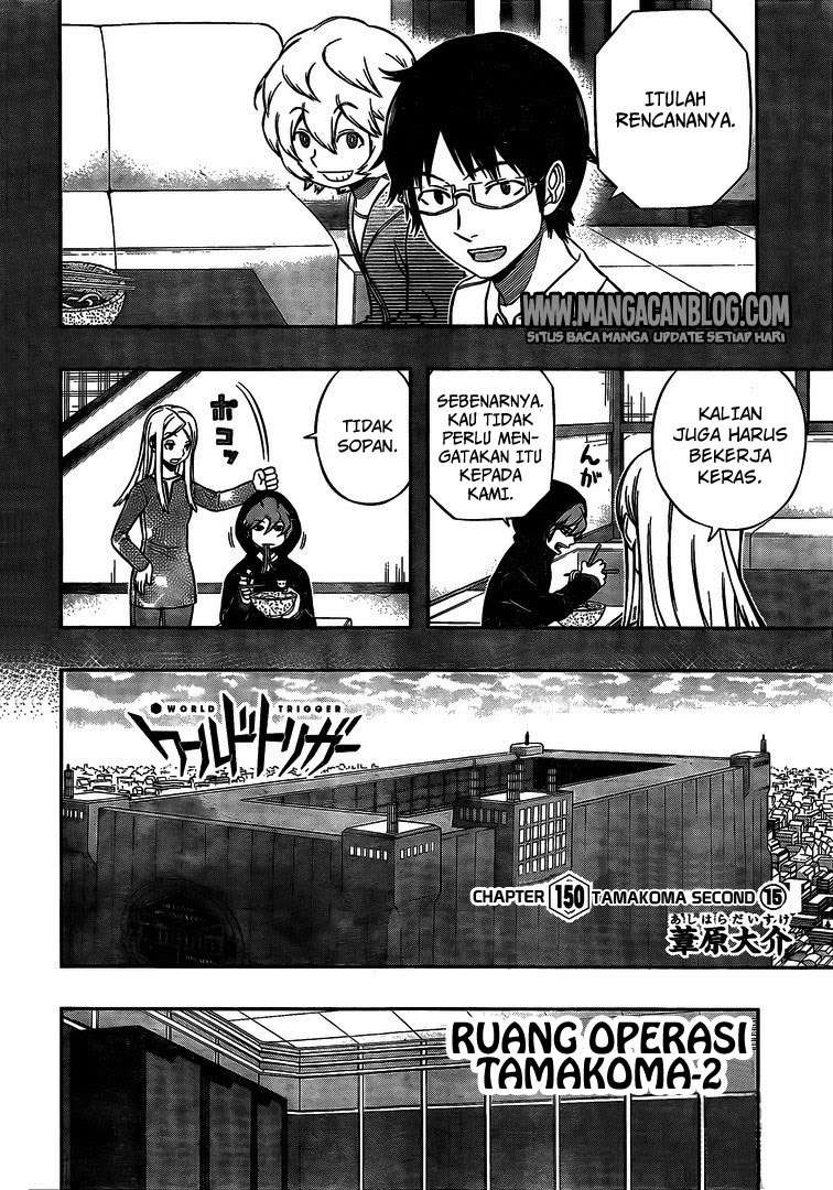 World Trigger Chapter 150 - halaman 4