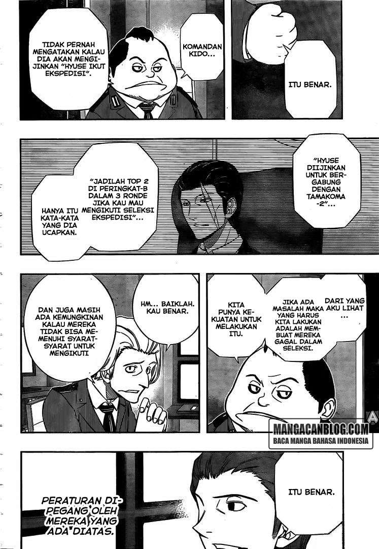 World Trigger Chapter 151 - halaman 16