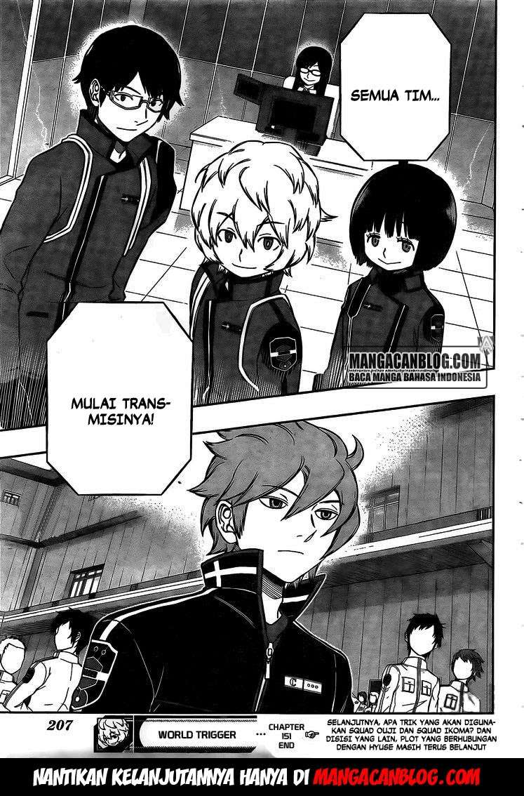 World Trigger Chapter 151 - halaman 19