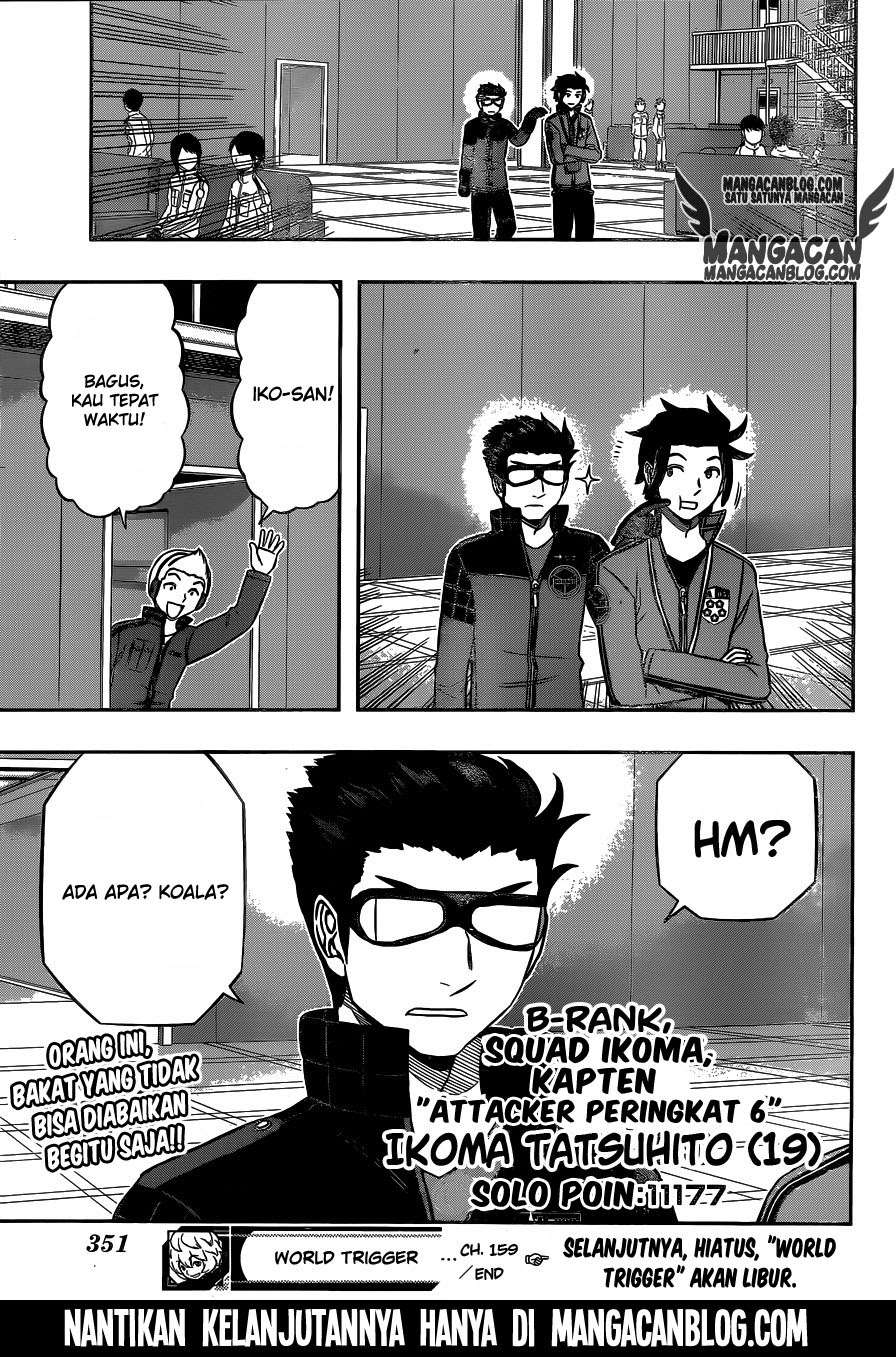 World Trigger Chapter 159 - halaman 19