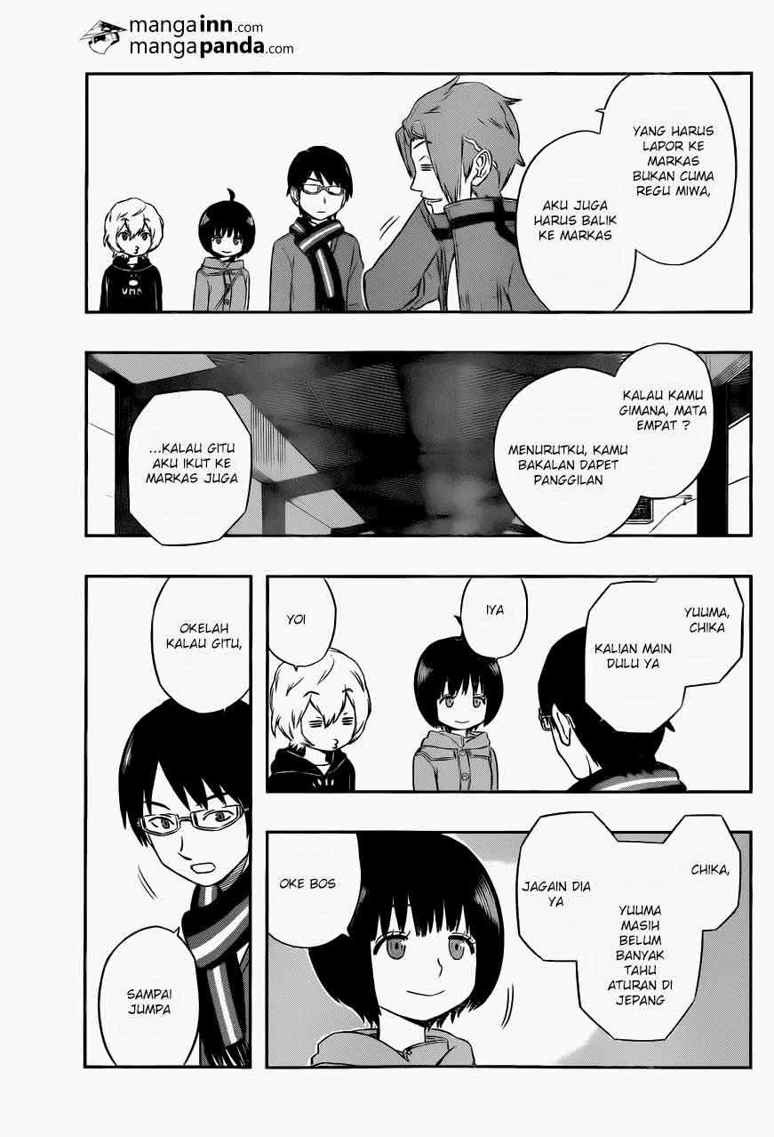 World Trigger Chapter 16 - halaman 14