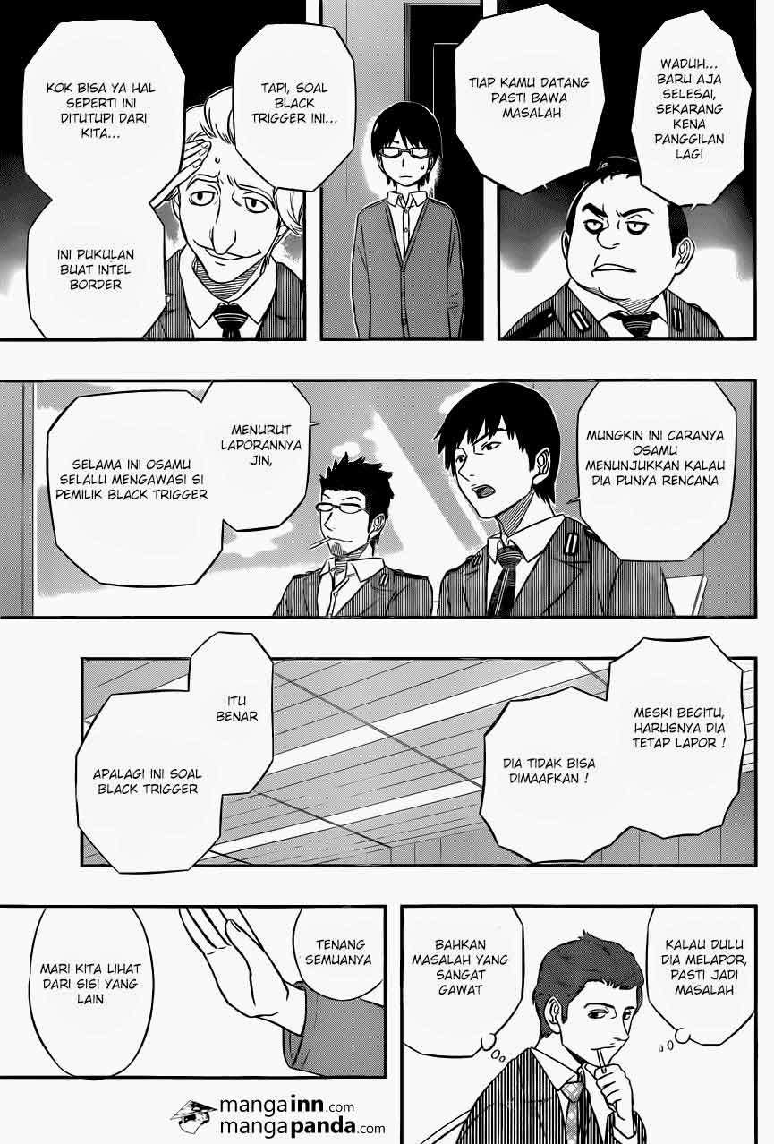 World Trigger Chapter 16 - halaman 16