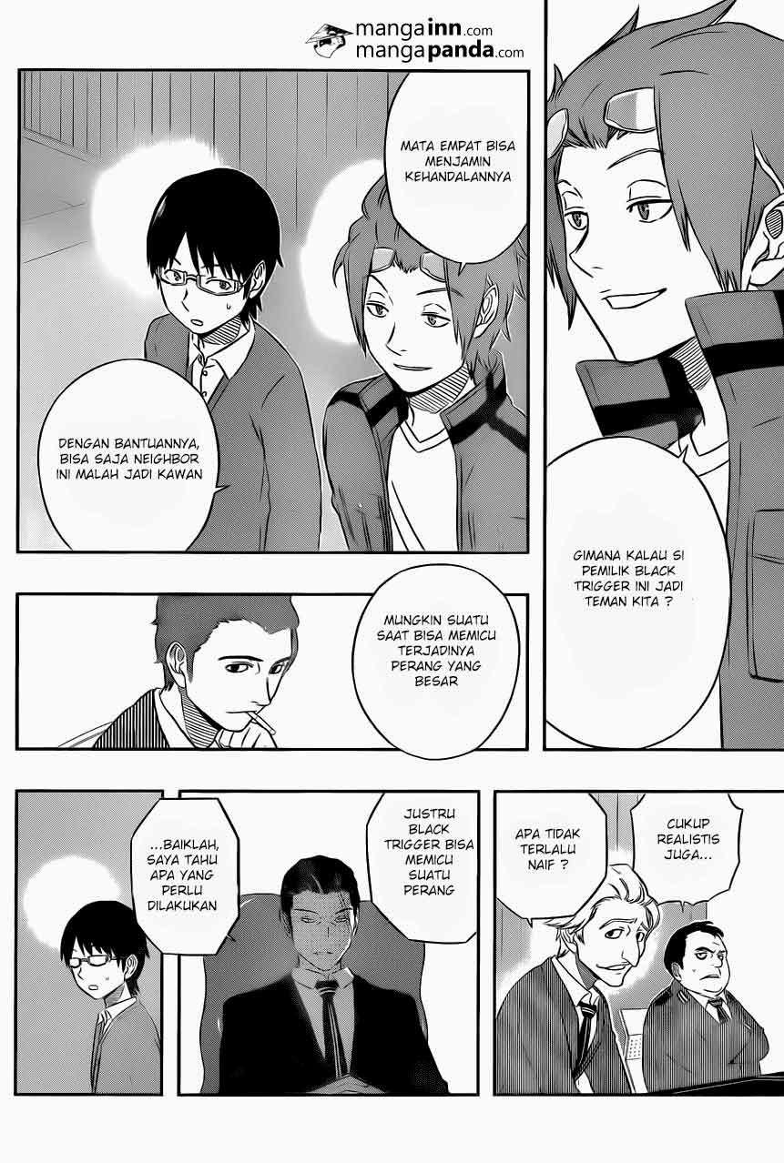 World Trigger Chapter 16 - halaman 17