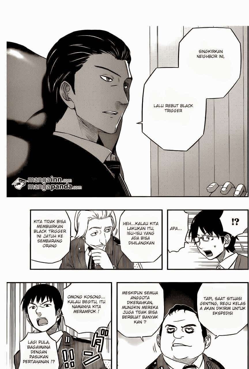 World Trigger Chapter 16 - halaman 18