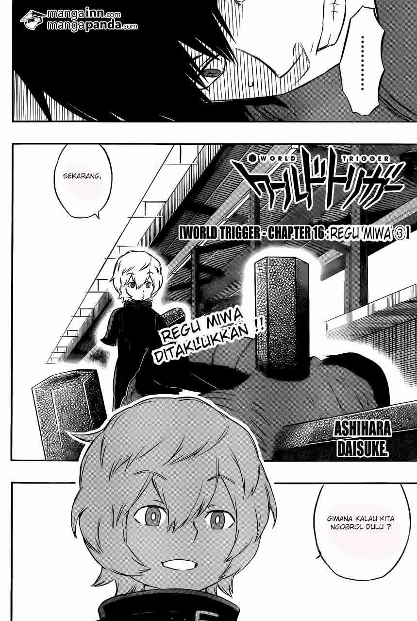 World Trigger Chapter 16 - halaman 3
