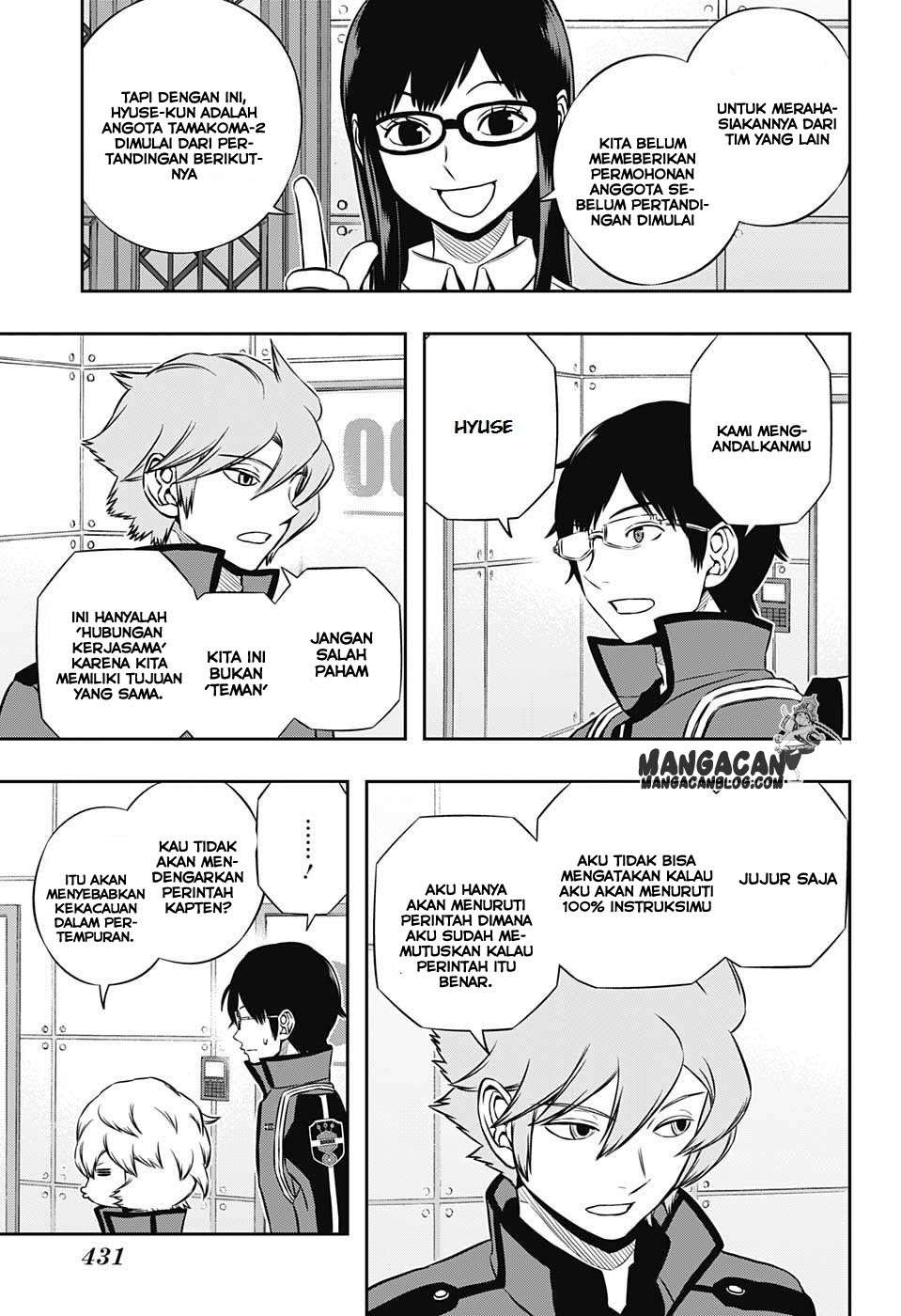 World Trigger Chapter 160 - halaman 17