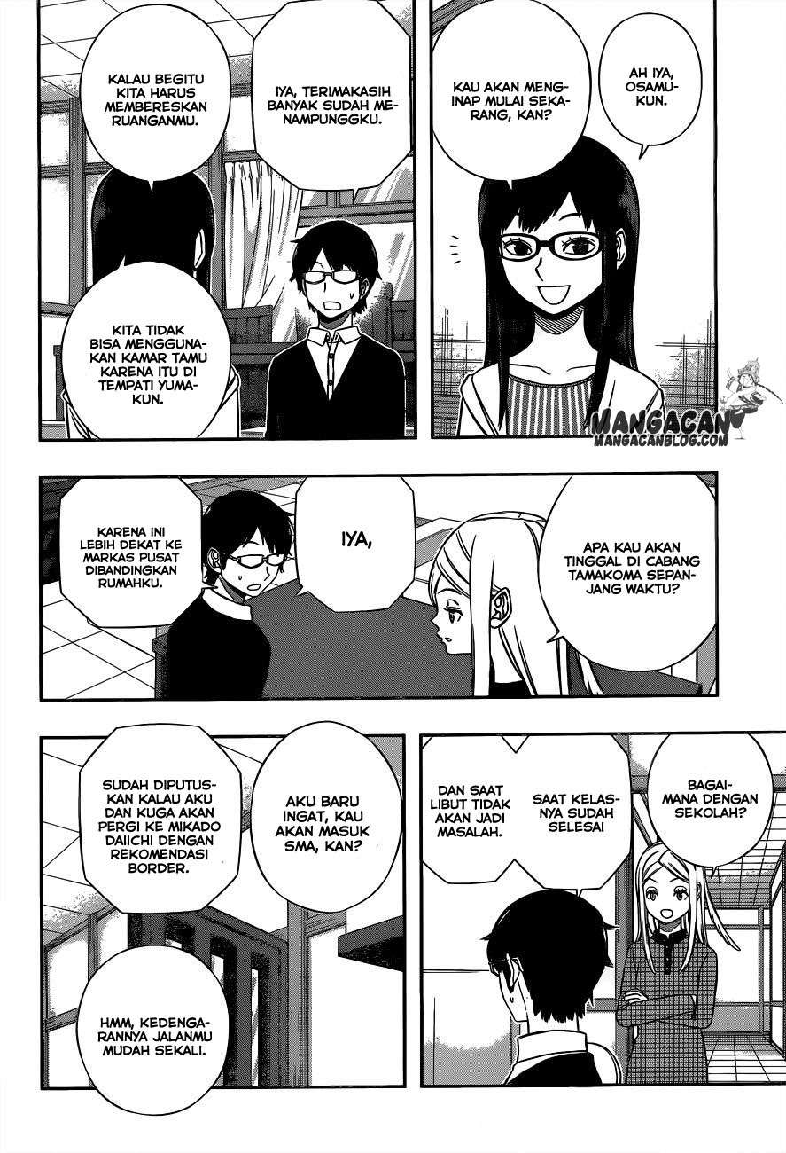 World Trigger Chapter 161 - halaman 12
