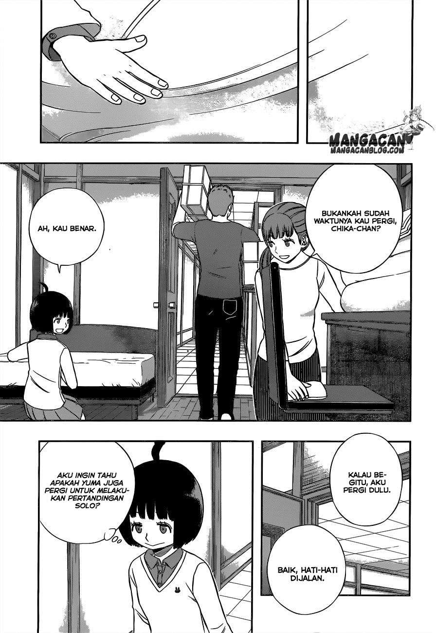 World Trigger Chapter 161 - halaman 17