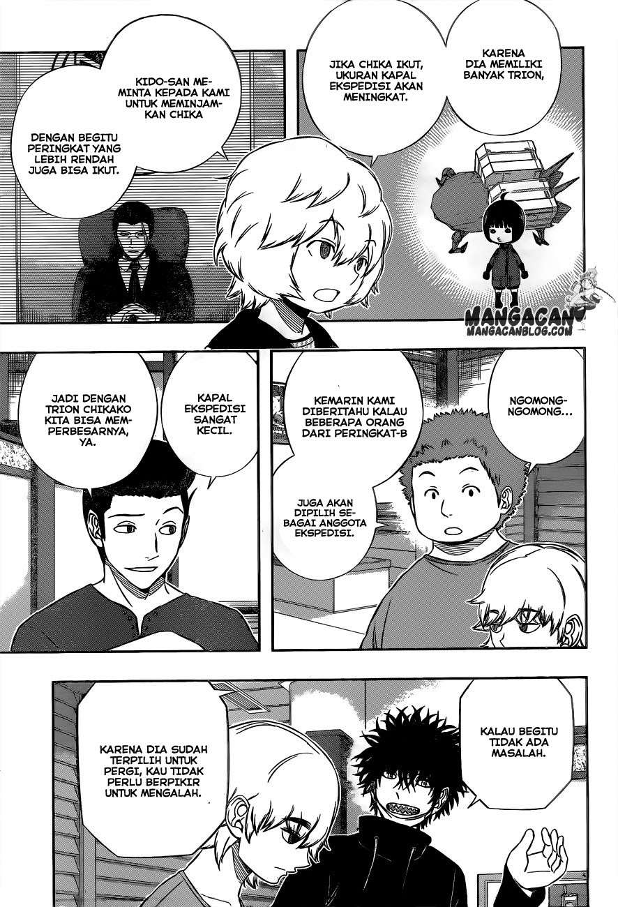 World Trigger Chapter 163 - halaman 15