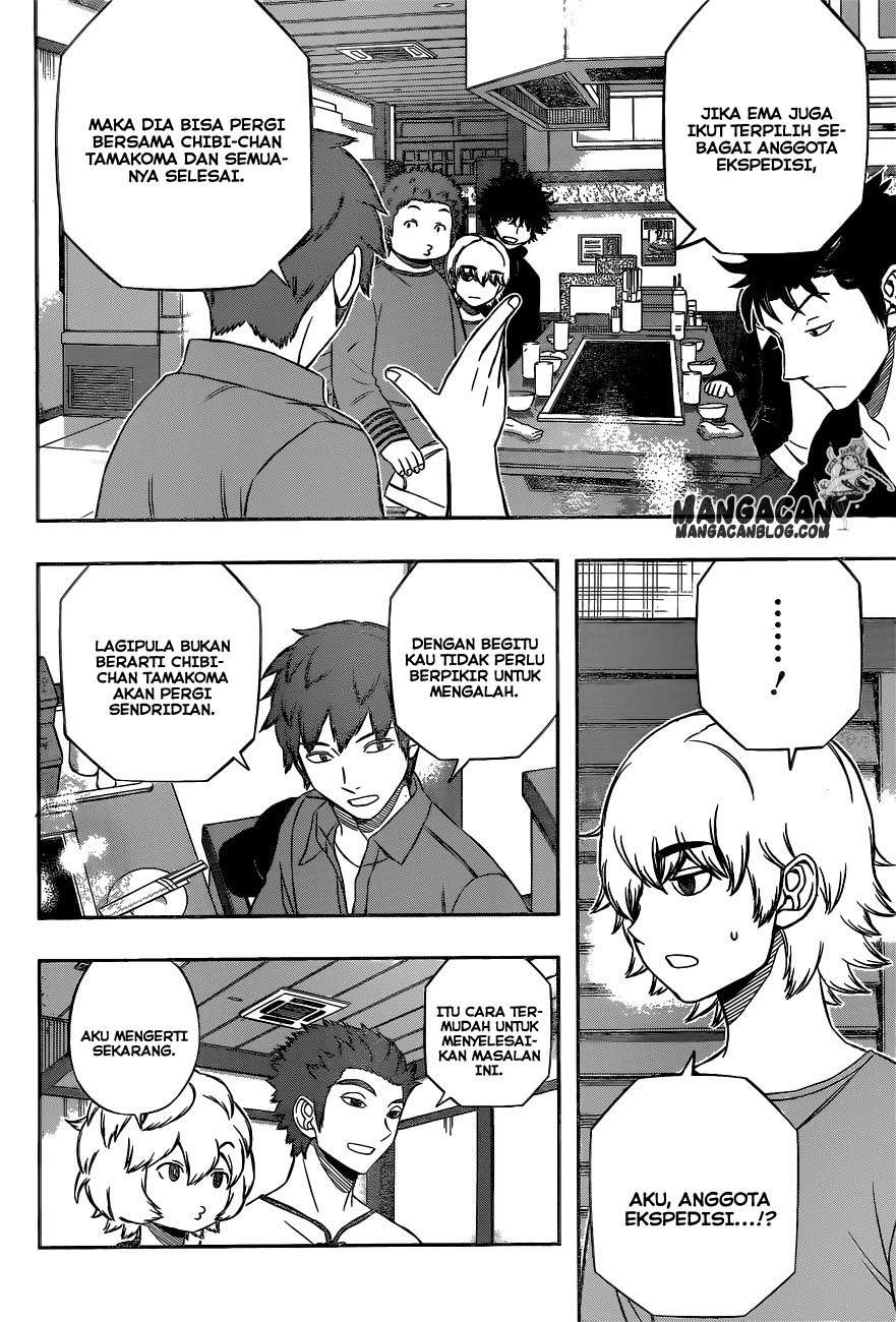 World Trigger Chapter 163 - halaman 18