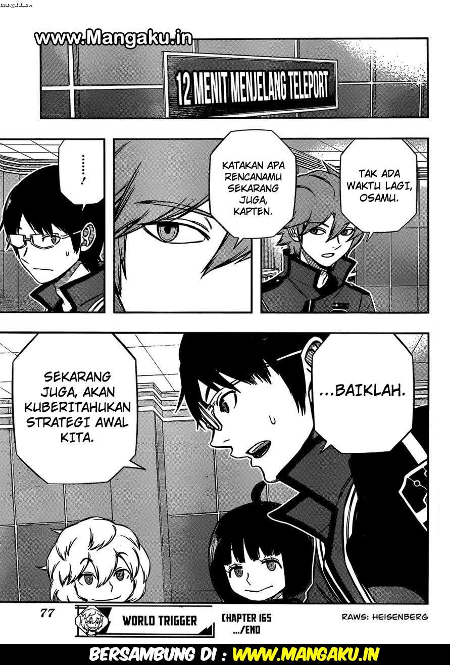 World Trigger Chapter 165 - halaman 20