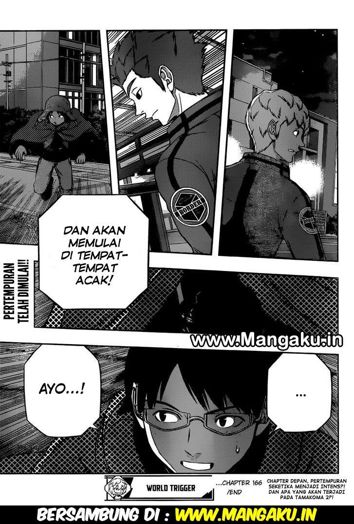 World Trigger Chapter 166 - halaman 19