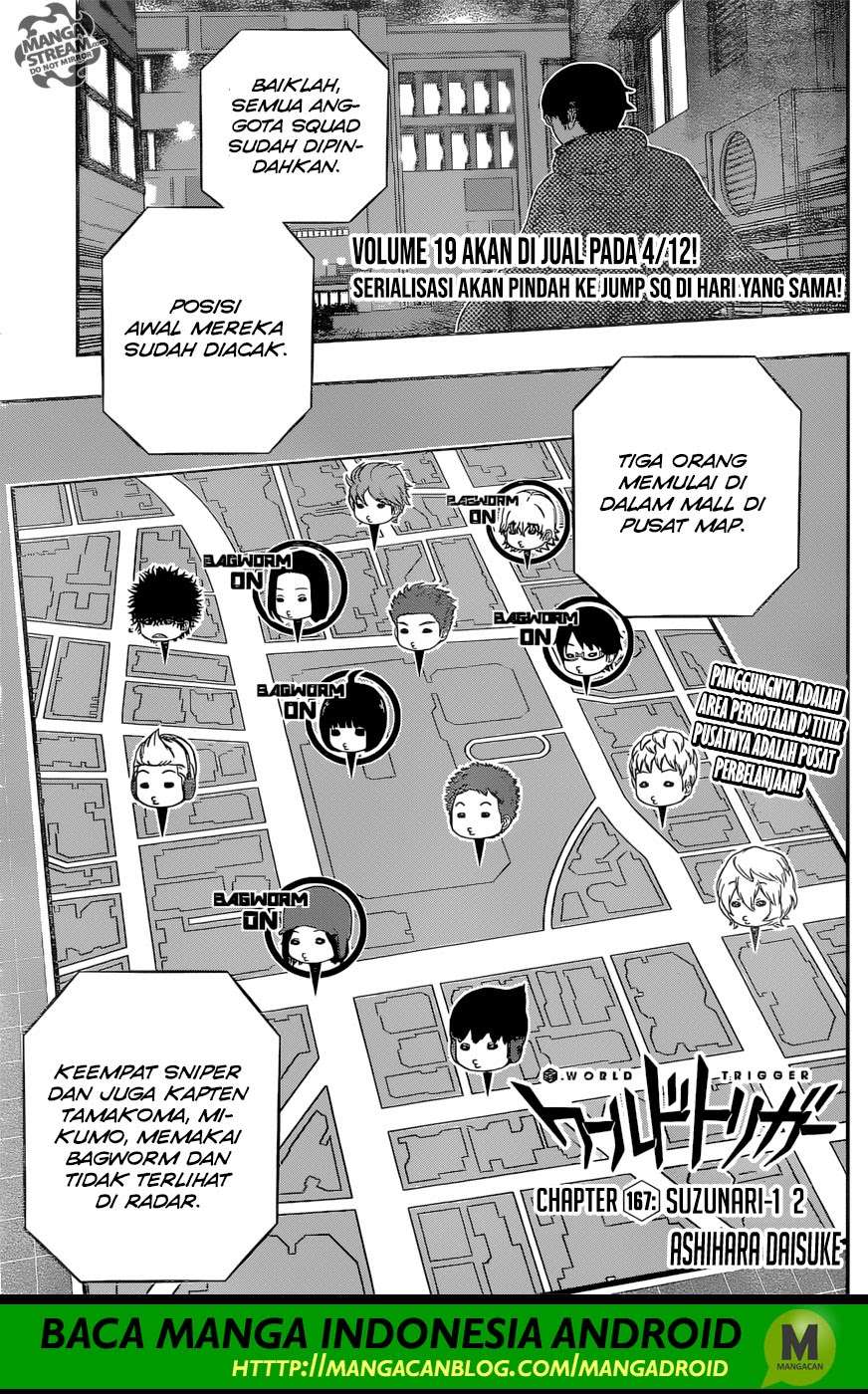 World Trigger Chapter 167 - halaman 1
