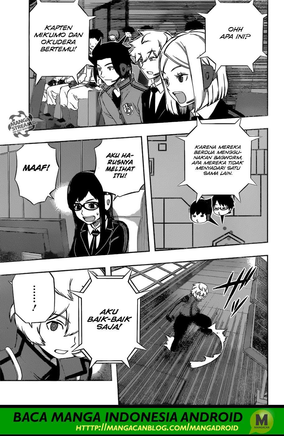 World Trigger Chapter 167 - halaman 18