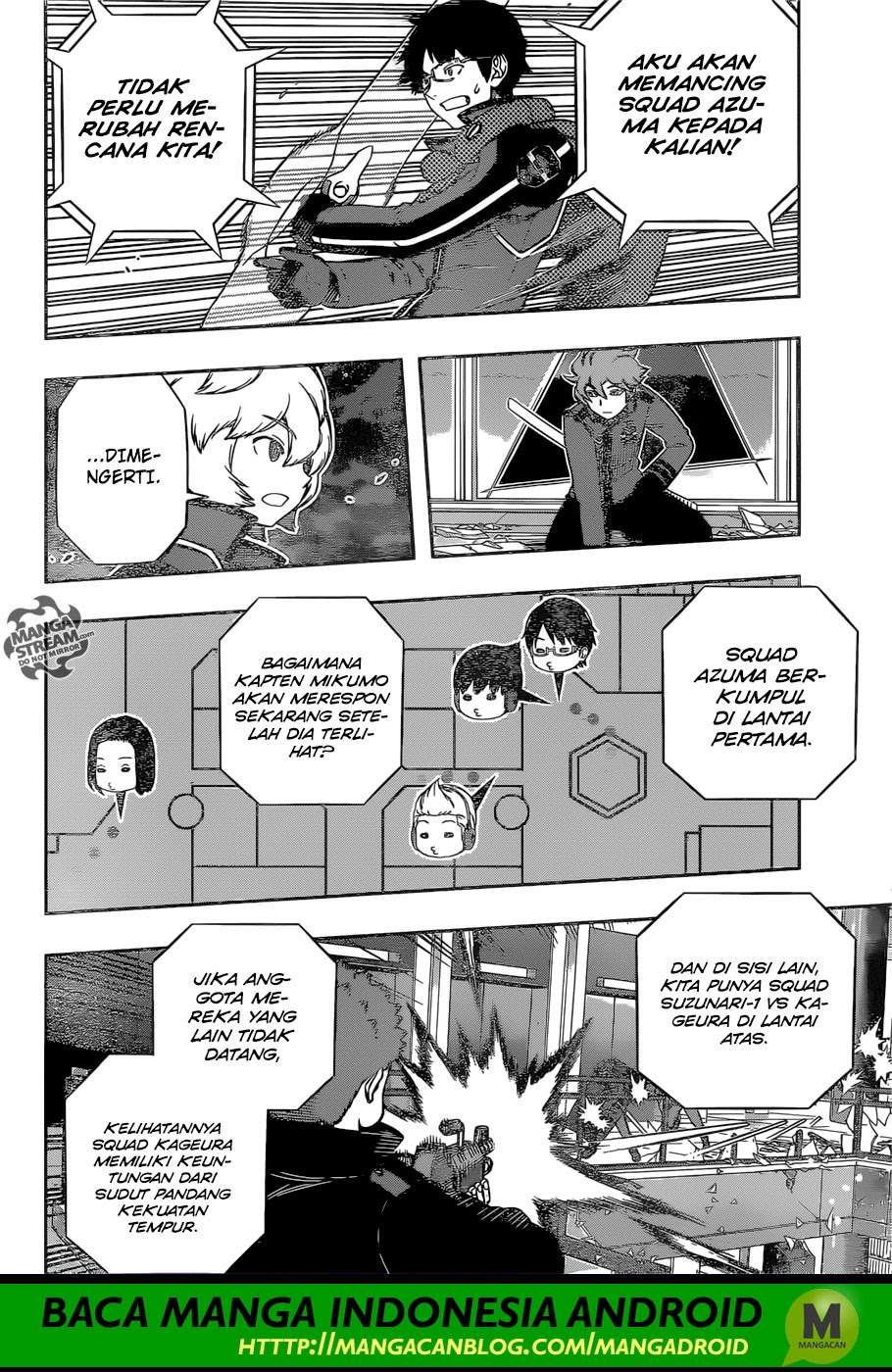 World Trigger Chapter 167 - halaman 19