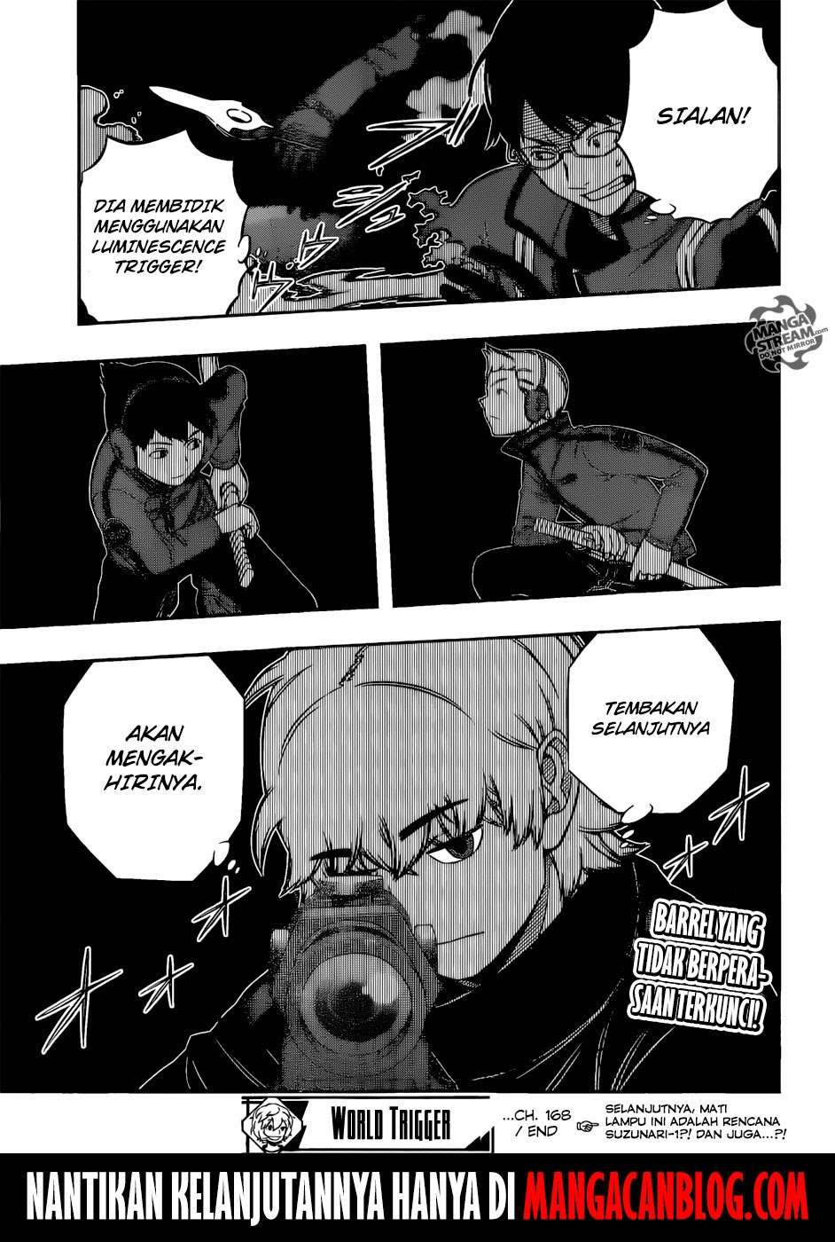 World Trigger Chapter 168 - halaman 22