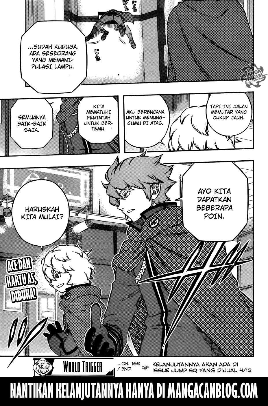 World Trigger Chapter 169 - halaman 22