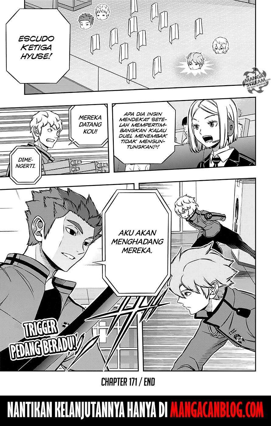 World Trigger Chapter 171 - halaman 20
